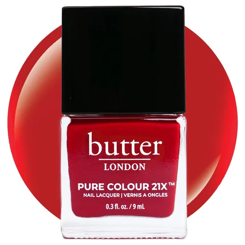 Vista 28 de butter LONDON PC21X Esmalte de uñas – Secado rápido, color de larga duración con acabado similar al gel y laca de uñas resistente a las virutas que