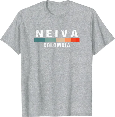 Vista 6 de Camiseta Neiva Colombia City Trip, Negro