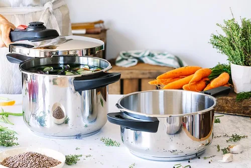 Vista 9 de BRA Allure - Olla a presión rápida de 6 litros de acero inoxidable, apta para todas las cocinas, incluyendo inducción [exclusiva de Amazon]