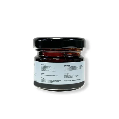 Vista 6 de mars by GHC Resina pura Shilajit del Himalaya (paquete de 3) Alimentada con ácido fúlvico Fuerza, resistencia e inmunidad Resina Shilajit pura
