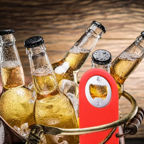 Vista 6 de 22 juegos de insertos de abridor de botellas de acero inoxidable con tornillos, piezas de hardware de metal para cerveza, vino, accesorios