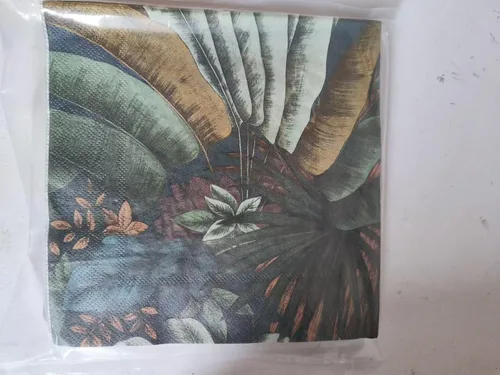 Vista 3 de Zelten Servilletas de papel de colores (rosa telar)