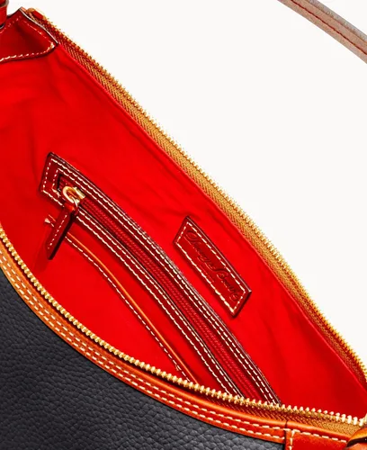 Vista 3 de Dooney & Bourke Bolso, bolso de hombro Hobo de grano de guijarros