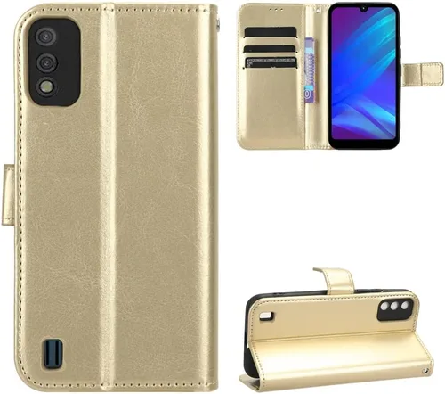 Vista 15 de Funda para Boost Mobile Celero 5G + Funda de piel con tapa para Boost Mobile Celero 5G Plus, color negro