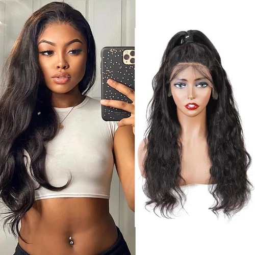 Vista 7 de Cabello humano ondulado con cierre frontal de encaje HD 4 x 4, cierre de encaje con cabello de bebé, cabello humano 100% virgen brasileño