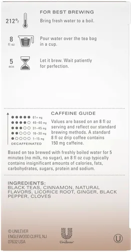 Vista 2 de Té, vainilla Carmel Chai