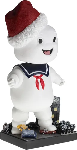 Vista 4 de Royal Bobbles Christmas Ghostbusters Stay Puft - Estatua coleccionable de Bobblehead