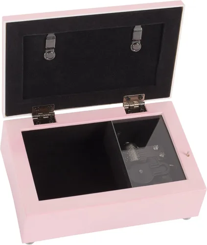 Vista 4 de Cottage Garden Sweet Granddaughter I Love You - Caja de música rosa mate Plays You are My Sunshine