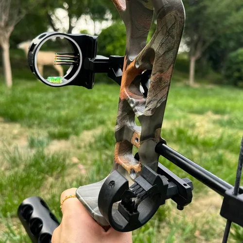 Vista 3 de Archery E8 Compound Bow Set for Adults and Teens RTH Hunting and Target Practice 19”-30” Draw Length,19-70 Lbs Draw Weight,up to IBO 320 fps,Limited