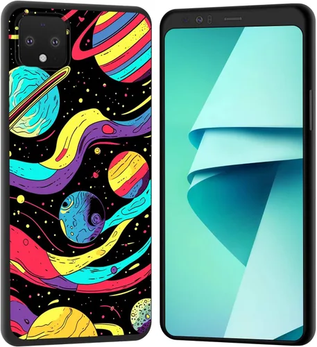 Vista 203 de Funda para Pixel 4 XL, funda de goma de silicona suave a prueba de golpes, funda protectora de cuerpo completo para Google Pixel 4 XL, ciervo