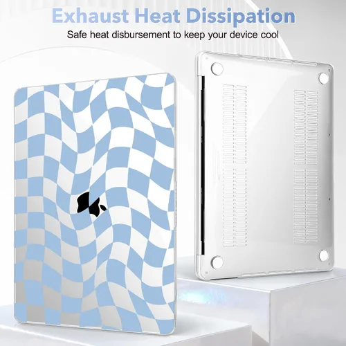 Vista 5 de May Chen Funda para MacBook Pro de 13 pulgadas M2 2023, 2022, 2021, 2020 A2338 M1 A2251 A2289, carcasa rígida de plástico para MacBook Pro de 13