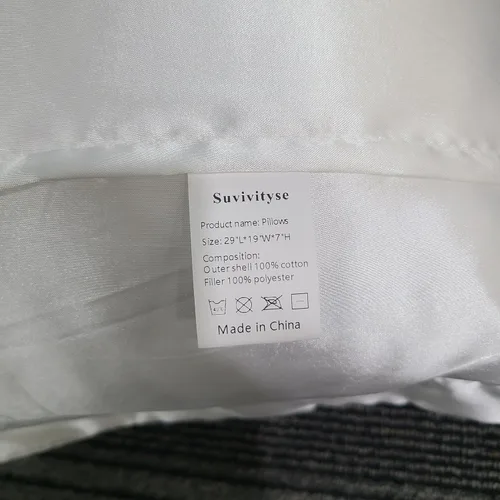 Vista 5 de Suvivityse Almohadas, almohadas para mayor comodidad y apoyo, transpirables