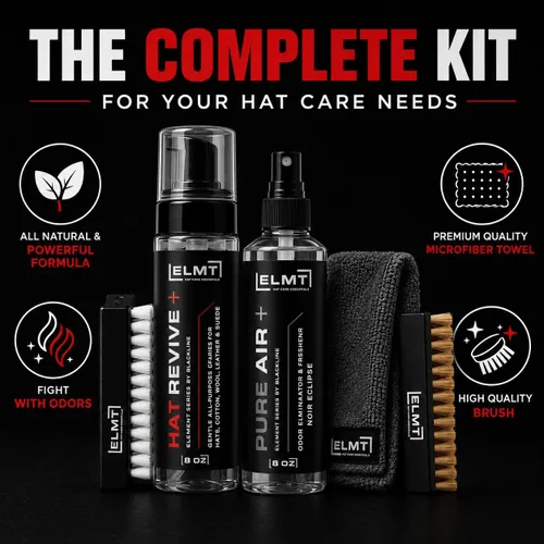 Vista 2 de Hat Cleaning Kit - Quick-Drying Baseball Cap Cleaner of All Materials (2.0)