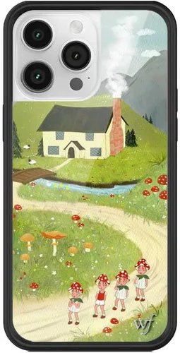 Vista 23 de Wildflower Fundas - Compatible con iPhone 14 Pro Max Protector negro parachoques, certificado de prueba de caídas de 6.5 pies, pequeña empresa