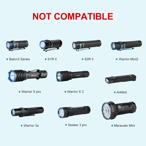 Vista 4 de OLIGHT Cable de carga magnético MCC S Negro