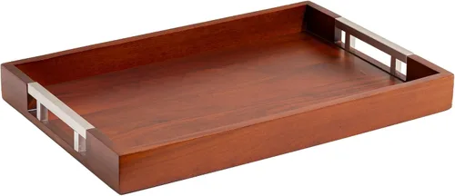 Vista 26 de Home Redefined - Moderna y elegante bandeja rectangular de 17.5 x 12 pulgadas, estilo shagreen, color azul bebé claro, con aspecto de cuero falso
