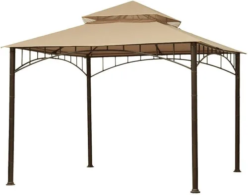 Vista 4 de Garden Winds Cubierta superior de toldo de repuesto para cenador de veranda de verano - Riplock 350 - Beige
