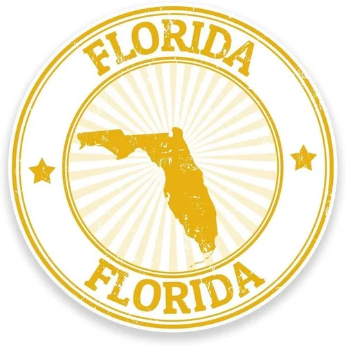 Vista 2 de Florida USA Round Metal 0.75" solapa Pin Hat Shirt Pin Tie Tack Pinback, Metal