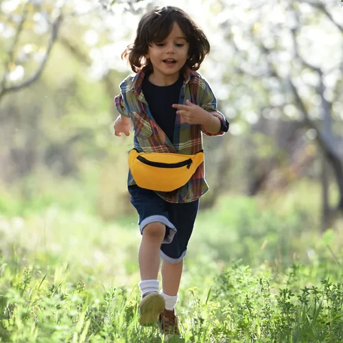 Vista 7 de Riñonera ajustable para niños y niñas, bonita cangurera de moda para niños, bolsa de entrenamiento deportivo, viajes, correr, llevar teléfonos, mini