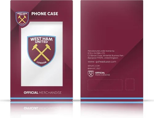 Vista 7 de Head Case Designs Officially Licensed West Ham United FC James Ward-Prowse 2023/24 Players Home Kit Gel Case [Military Grade Protection] Compatible