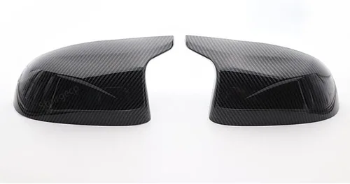 Vista 9 de Tapa de Reemplazo para Espejo Retrovisor Lateral para BMW X5 F15 X6 F16 X3 F25 LCI X4 F26, Espejos Laterales de ABS de Aspecto de Fibra de Carbono