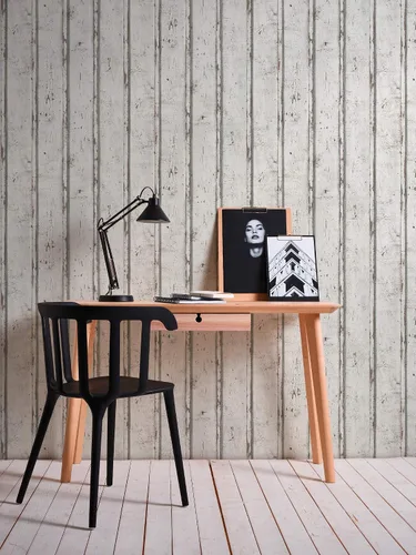 Vista 7 de A.S. Creation 95370-1 - Papel pintado con efecto madera, tamaño del rollo: 33.0 ft x 1.7 ft