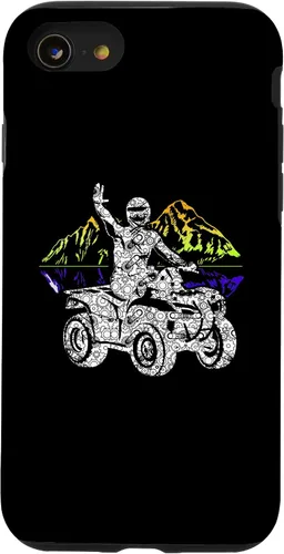 Vista 18 de ATV Rider Mountains Offroad Motocross Quad Racing Case for iPhone 16