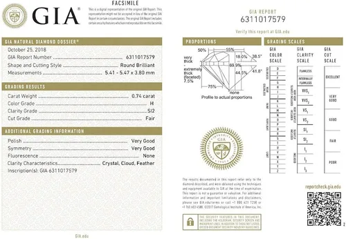 Vista 2 de Anillo de compromiso de diamantes entrelazados de 1,00 quilates con vástago trenzado de oro de 14 quilates - Certificado GIA