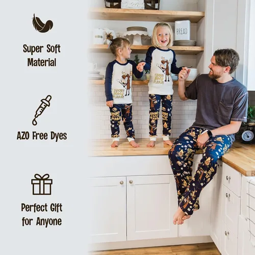 Vista 6 de Lazy One - Pantalones de pijama de animales para hombre, pantalones separados para hombre, pantalones de descanso