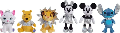 Vista 3 de Disney 100 años de maravilla Mickey Mouse pequeño animal de peluche, juguetes para niños de 2 años en adelante de Just Play