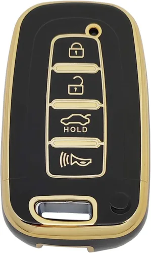 Vista 5 de Funda protectora de TPU para llavero Hyundai Sonata Equus Turbo Elantra Kia Sorento 2010-2015