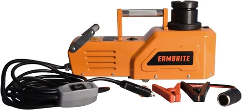 Vista 9 de EAMBRITE 12V DC resistente de 4,5 Toneladas, piso hidráulico Jack con luz LED.