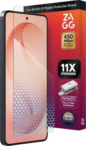Vista 15 de ZAGG Glass XTR3 - Protector de pantalla para Samsung Galaxy Z Flip7 FE/ Flip6 (solo pantalla frontal), vidrio reciclado, más avanzado