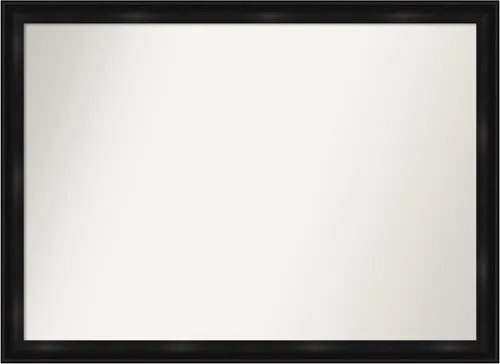 Vista 46 de Amanti Art Espejo personalizado, gran espejo de baño estrecho, espejo de pared o espejo de tocador de baño sobre el fregadero (24 x 24 pulgadas)