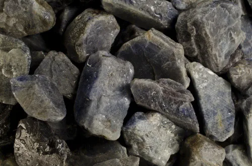 Vista 18 de Fantasia Materiales: 2 libras Amatista Grado 1 Piedras ásperas de trozos grandes de Brasil Trozos de amatista - Grado 1