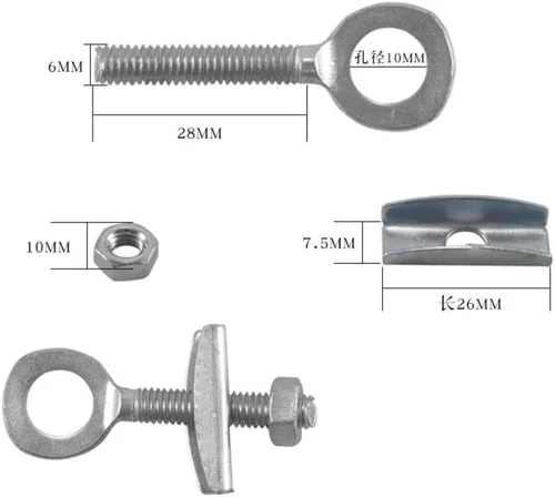 Vista 9 de Kit de herramientas de reparación de bicicletas, multiherramienta 16 en 1 con palancas de neumáticos, interruptor de cadena, llave de radios, juego