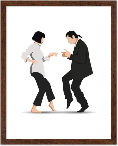 Vista 17 de Poster Master Póster de baile de pareja, impresión icónica de baile, arte moderno, arte moderno, arte pop, arte de película, regalo para hombres