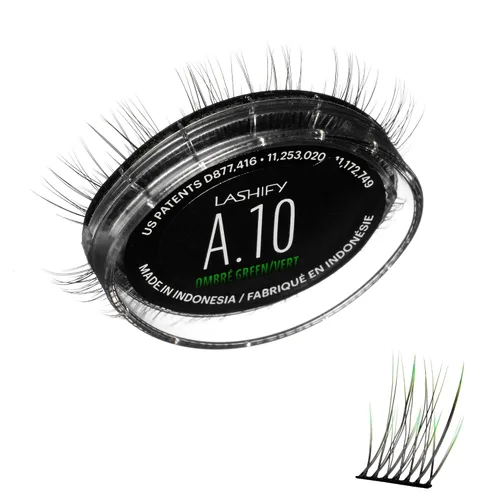 Vista 29 de Lashify Amplify - Extensiones de pestañas Gossamer de 0.47 pulgadas, color ceniza, pestañas postizas para un aspecto natural