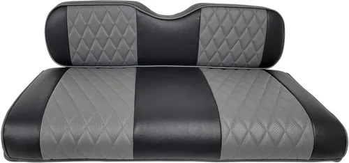 Vista 36 de Huskey Parts Company EZGO - Funda de asiento delantero naranja con costuras de diamante Medalist TXT 94-13, carrito de golf, 2 unidades naranja