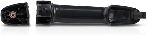 Vista 3 de KarParts360 Manija de puerta para Toyota RAV4 2001-2012 lado conductor o pasajero liso negro exterior Trasero Recorte: todos los submodelos