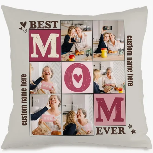 Vista 16 de One Photo Remembrance Pillow Case with Personalized Text Creating a comforting Home décor Piece That Also Brings Emotional Gift Significance