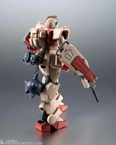 Vista 12 de TAMASHII NATIONS - Traje móvil Gundam The 08th MS Team - RGM-79(G) GM Ground Type Versión A.N.I.M.E., Figura Coleccionable de Robot Spirits Gundam