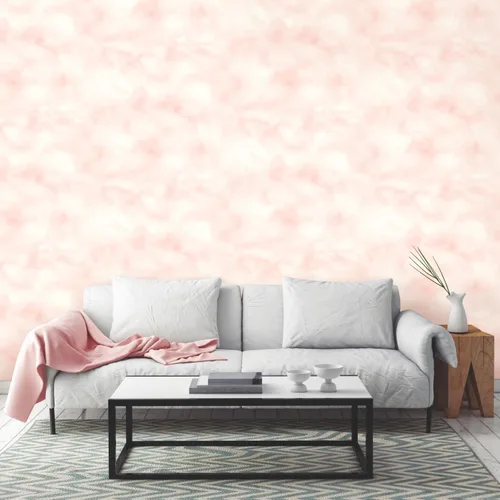 Vista 2 de RoomMates RMK10709WP - Papel pintado rosa en nubes despegar y pegar