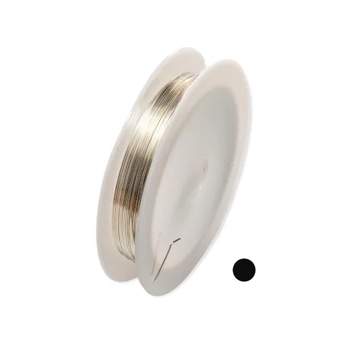 Vista 13 de CRAFT WIRE Calibre 6, alambre de plata de ley 925 (redondo) extremadamente suave hecho en EE. UU. - 15 cm Sterling Silver Wire for Jewelry Making