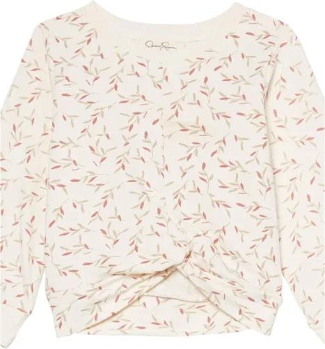 Vista 2 de Jessica Simpson conjunto de pantalón de dos piezas para bebé niñas, Crema