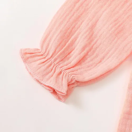 Vista 5 de Ropa de algodón para bebé niña, camiseta de otoño e invierno