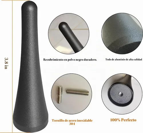 Vista 3 de Antena de aluminio de 3.8 pulgadas para Ford Transit (2013-2025), repuesto de antena para Ford Transit 150 250 (2013-2025)