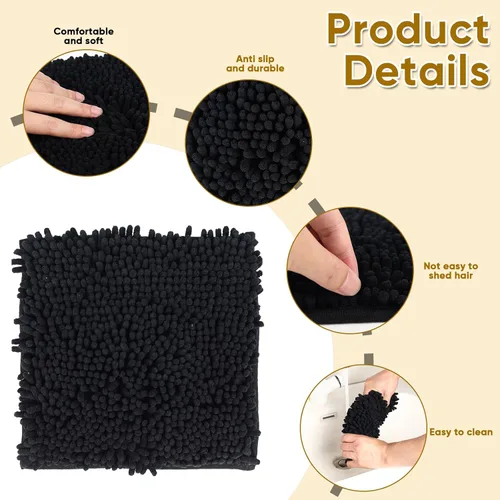Vista 3 de Organizador de estante para casillero y kit de decoración con alfombra para casillero, adecuado para la escuela, oficina, elementos esenciales