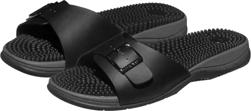 Vista 5 de Revs Classic Reflexology Massage Sandals. Shock Absorbing Cushion Sole, Orthotic Arch. Helps Flat Feet, Fallen Arches, Plantar Fasciitis