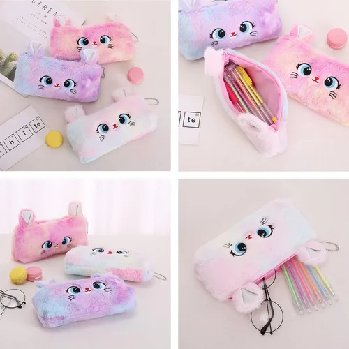 Vista 7 de Jcobvig Mochila Kawaii para niñas y niños, bonita mochila escolar para estudiantes con bolsa para bolígrafos, bolsa de viaje para laptop con diseño